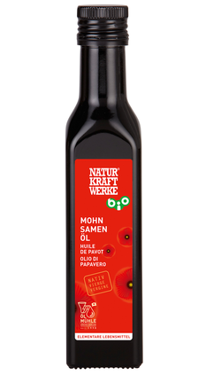 NATURKRAFTWERKE Mohnsamenöl nativ Bio 250 ml