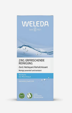 WELEDA 2in1 Reinigung erfrischend (n) Fl 100 ml