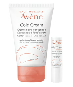 AVENE Cold Cream Duo 20% Mixpack Hand+Lippen