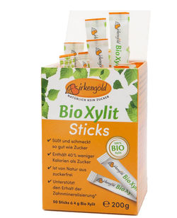 BIRKENGOLD Xylit Sticks Bio 50 x 4 g