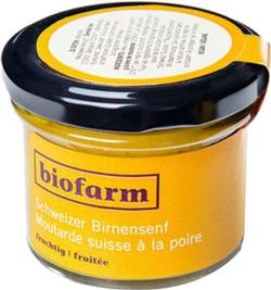 BIOFARM Birnensenf Knospe CH Glas 100 g