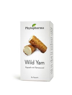 PHYTOPHARMA Wild Yam Kaps 400 mg 80 Stk