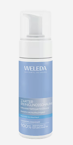 WELEDA Reinigungsschaum zart Disp 150 ml