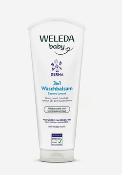 WELEDA Derma 3in1 Waschbalsam weisse Malve 200 ml