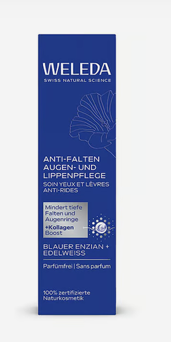 WELEDA Augen&Lippen Anti-Falten bl Enz&Edelw 10 ml