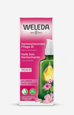 WELEDA Wildrose Pflege-Öl Glasfl 100 ml