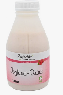 BURGRAIN Joghurt-Drink Himbeer 0.33 lt