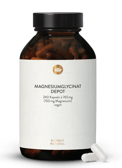 Sunday Magnesiumglycinat XL 240Kapseln