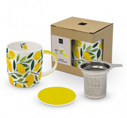 HERBORISTERIA Tea Mug Lemon mit Siebeinsatz