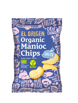 EL ORIGEN Maniok Chips gesalzen Btl 60 g