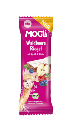 MOGLI Waldbeere Riegel Apfel & Hafer 25 g