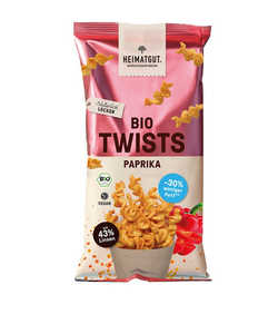HEIMATGUT Twists Paprika Btl 75 g