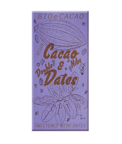 BIOECACAO Dattelschokolade 51 % Double Dates 90 g