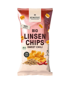 HEIMATGUT Linsen Chips Sweet Chili Btl 75 g