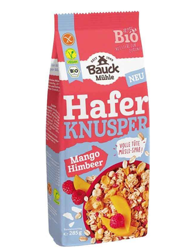 BAUCKHOF Hafer Knusp Müsli glutenfr Man Himb 285 g