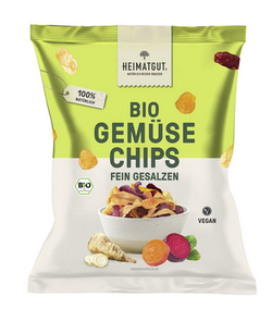 HEIMATGUT Gemüse Chips fein gesalzen (n) 100 g