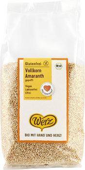 WERZ Vollkorn Amaranth gepufft glutenfrei 125 g