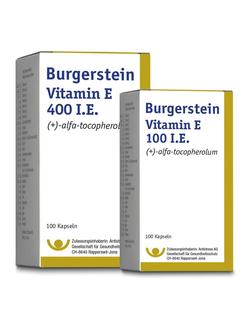 BURGERSTEIN Vitamin E Kaps 400 E 100 Stk