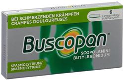 BUSCOPAN Supp 10 mg 6 Stk