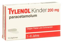 TYLENOL Kinder Supp 200 mg 10 Stk