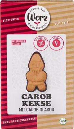 WERZ Carob Kekse glutenfrei Bio 100 g