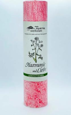 Allgäuer Heilkräuter-Kerze HARMONIE U. LIEBE
