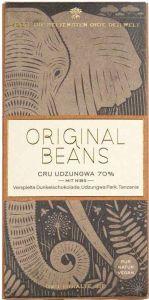 ORIGINAL BEANS Udzungwa Nibs Schokolade Bio 70 g