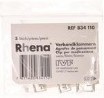 RHENA Verbandklammern weiss 5 Stk / Bild 1