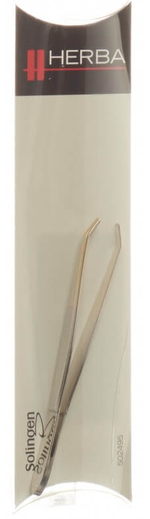 HERBA Pinzette 7.5cm Goldspitze 5360 / Bild 1