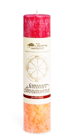 Allgäuer Heilkräuter-Kerze Sommersonnenwende / Bild 1