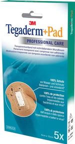 3M TEGADERM+PAD 5x7cm Wundkissen 2.5x4cm (n) 5 Stk / Bild 1