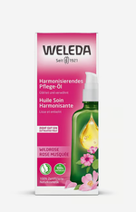 WELEDA Wildrose Pflege-Öl Glasfl 100 ml / Bild 1