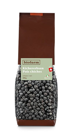 BIOFARM Schwarze Kichererbsen CH Btl 500 g / Bild 1