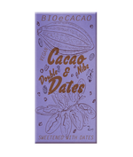 BIOECACAO Dattelschokolade 51 % Double Dates 90 g / Bild 1