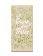 BIOECACAO Dattelschokolade White Pistachio 90 g / Bild 1