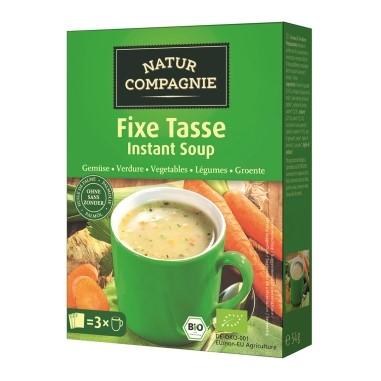 NATUR COMPAGNIE Instant Suppe Gemüse Bio 3 x 20 g