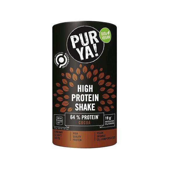 PURYA! Vegan High Protein Shake Cocoa Bio 500 g