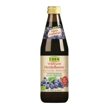 EDEN Heidelbeer Muttersaft o Zucker pur Bio 330 ml