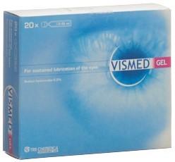 VISMED Gel 3 mg/ml Hydrogel 20 Monodos 0.45 ml