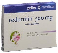 REDORMIN Filmtabl 500 mg 10 Stk