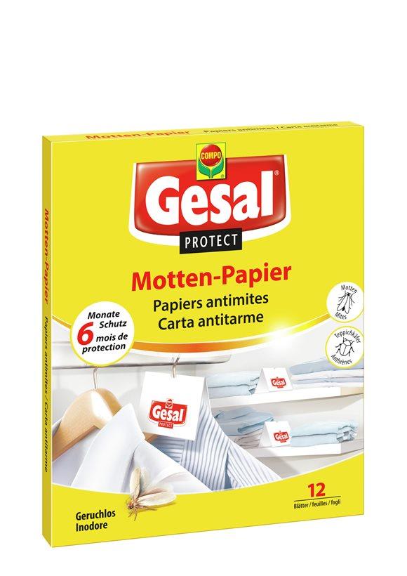 GESAL PROTECT Motten-Papier 12 Stk