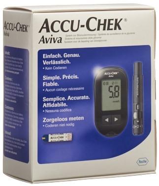 ACCU-CHEK AVIVA Set mmol/l inkl 1x10 Tests