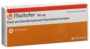 MALTOFER Filmtabl 100 mg 30 Stk