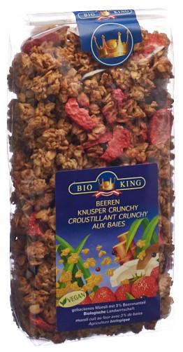 BIOKING Beeren Knusper Crunchy Müesli 375 g
