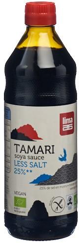 LIMA Tamari 25% weniger Salz Fl 500 ml