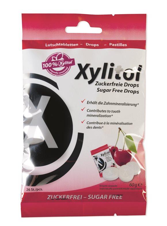 MIRADENT Xylitol Drops Cherry 60 g