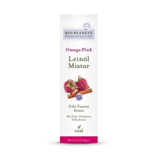 BIO PLANETE Omega Pink Leinöl-Mixtur 100 ml
