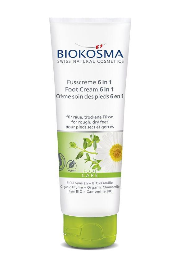 BIOKOSMA Fusscreme 6 in 1 Tb 75 ml