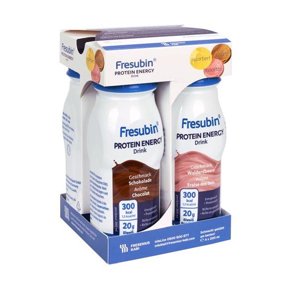 FRESUBIN Prot Energy DRINK assortiert 4 Fl 200 ml