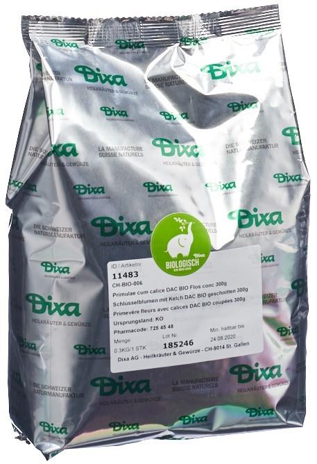 DIXA Schlüsselbl m Kelch DAC BIO geschnitten 300 g